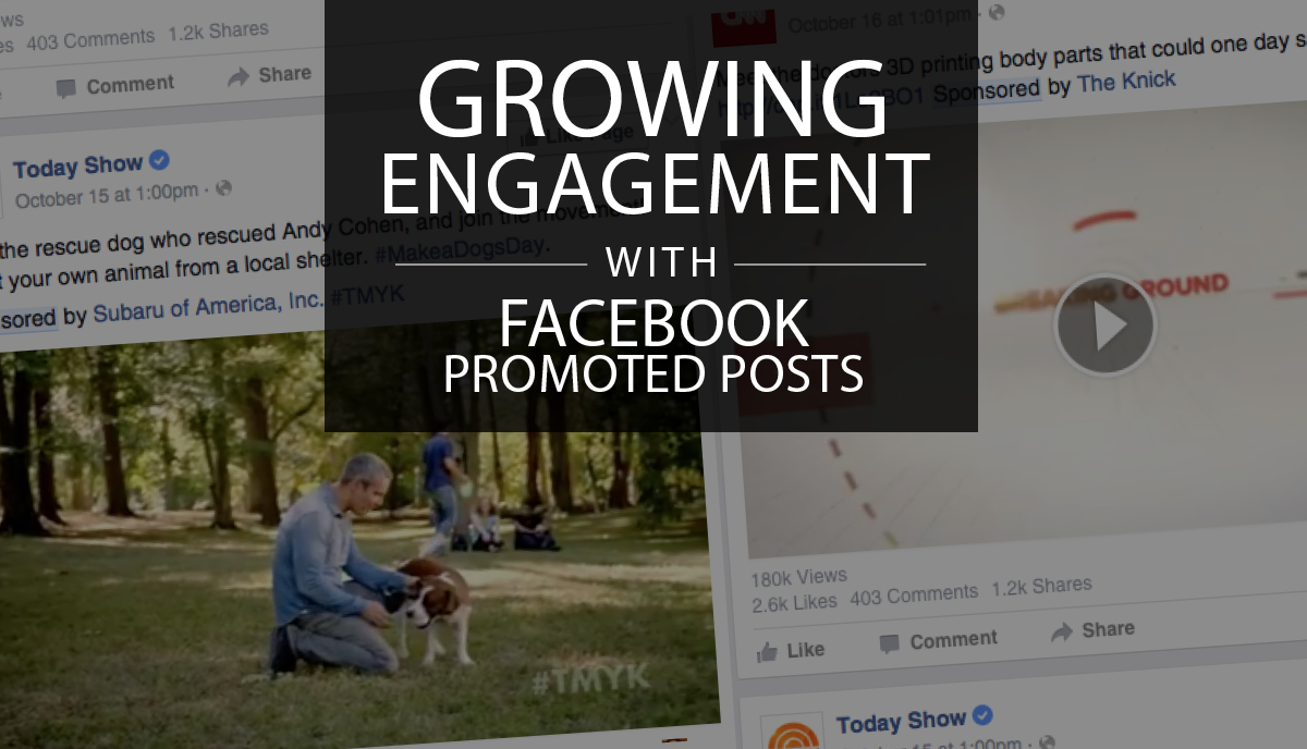 Growing Engagement With Facebook Promoted Posts